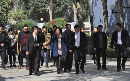 余鸿纯副市长带队莅临我司调研指导